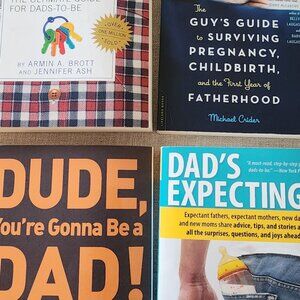 4 books for father / dad to be